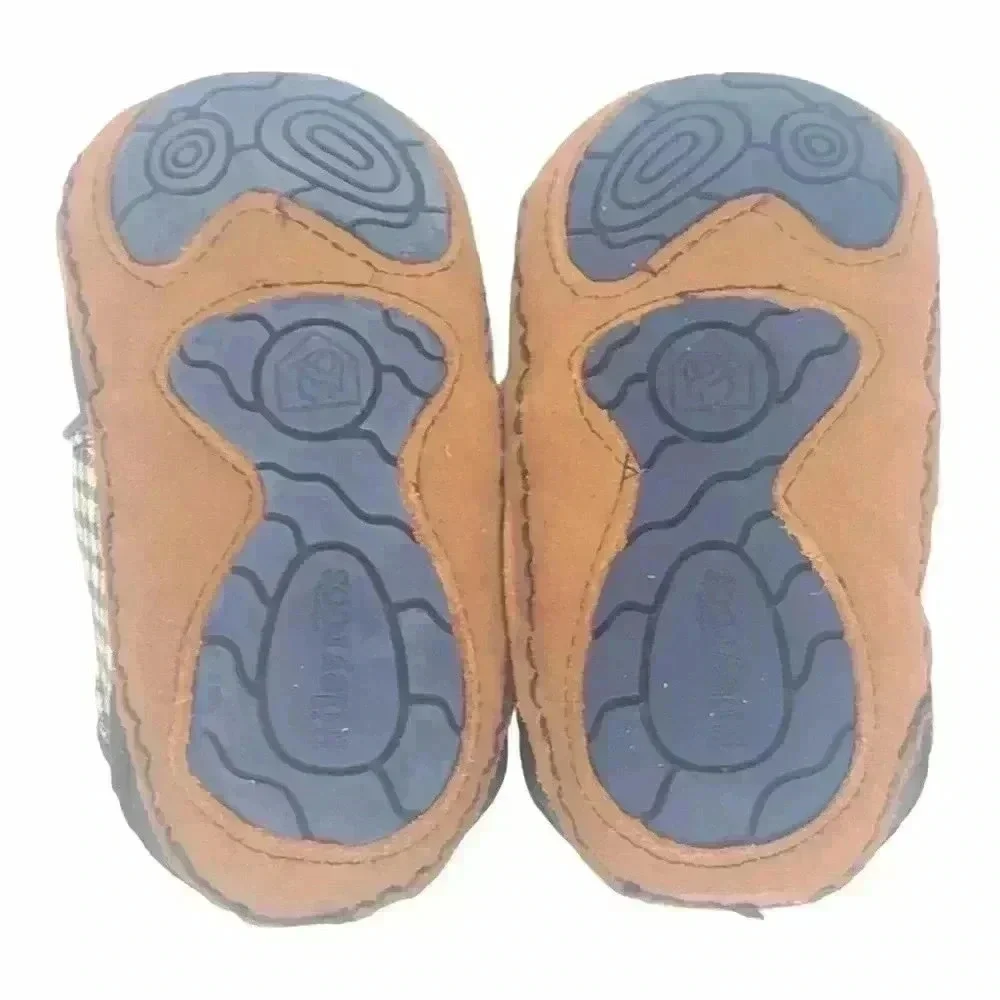 RILEYROOS RAVE DESERT SNEAKERS BABY SHOES 6-12 MONTHS LEATHER NEW IN BOX